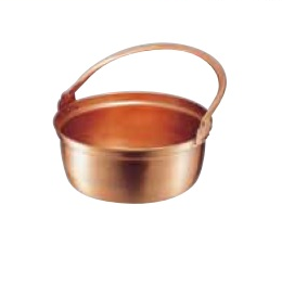 銅 山菜鍋(内側錫引きなし) ASV-01 33cm