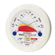 季節性インフルエンザ感染防止 目安温湿度計 TM-2582 BOV-K9 