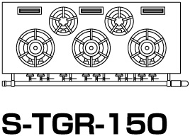 S-TGR-150A タニコー ガスレンジ クランスシリーズ｜業務用厨房機器