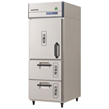 GRD-081PXMDDL フクシマガリレイ 業務用冷凍冷蔵庫 下室2段冷凍ドロワータイプ