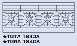 TGTA-1840A タニコー ガステーブル ウルティモシリーズ