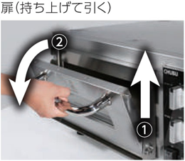 MPZ20A CHUBU ピザオーブン 電気式