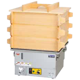 MUSE-055T1 マルゼン 電気卓上蒸し器 セイロタイプ