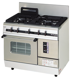 MGRX-096F マルゼン ガスレンジ パワークック｜業務用厨房機器通販の