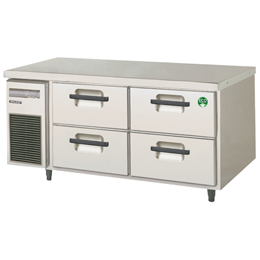 LBW-124FX フクシマガリレイ ドロワーテーブル冷凍庫