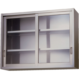 AS-1200G-900 アズマ 吊戸棚 ガラス戸｜業務用厨房機器通販の厨房センター