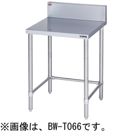 BW-T126 マルゼン 作業台 調理台三方枠｜業務用厨房機器通販の厨房センター