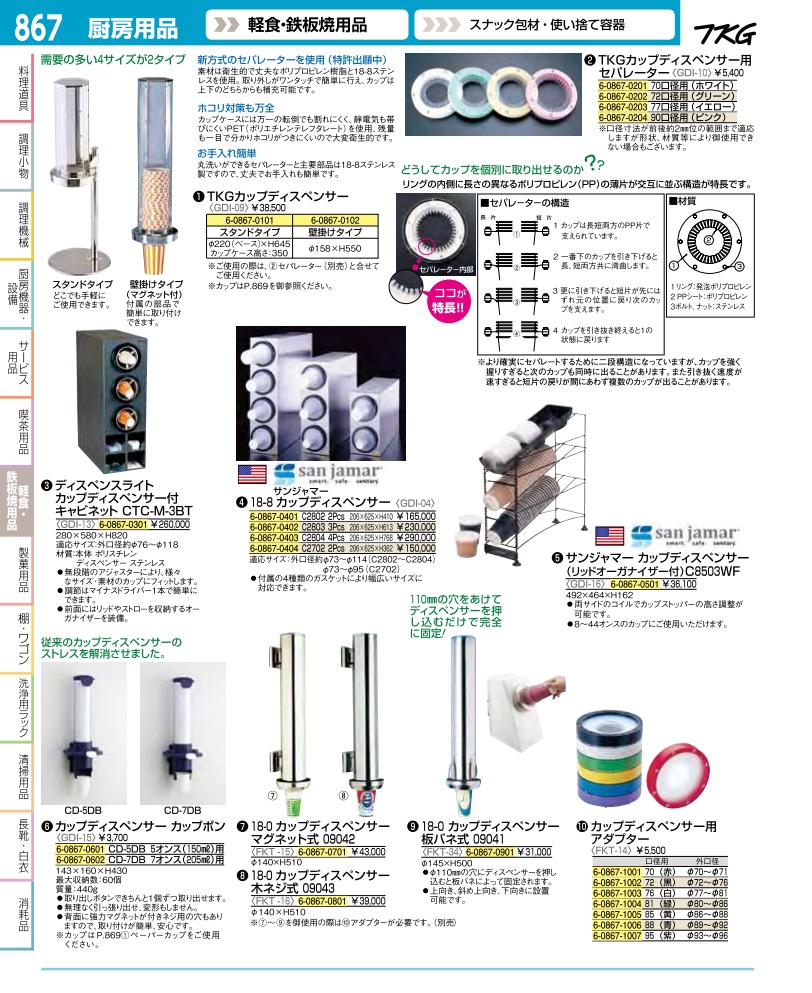 業務用厨房機器通販の厨房センター/拡大画像