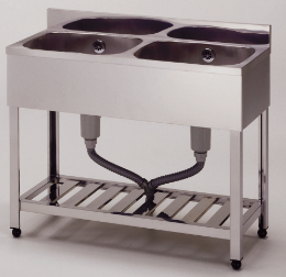 アズマ 二槽シンク HP2-1200｜業務用厨房機器通販の厨房センター