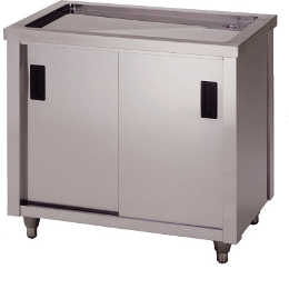 ACM-900H アズマ 水切キャビネット｜業務用厨房機器通販の厨房センター